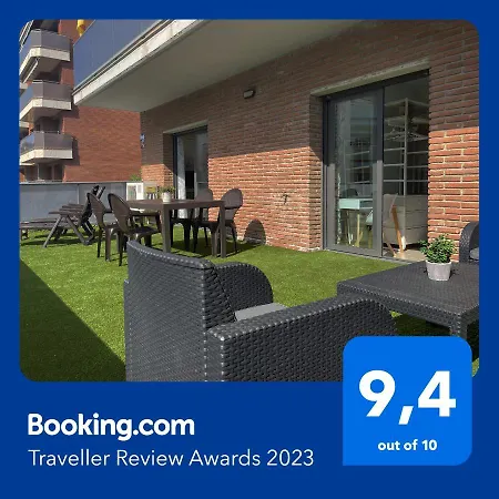 아파트 Solarium Con Terraza A 5 Minutos De La Playa *