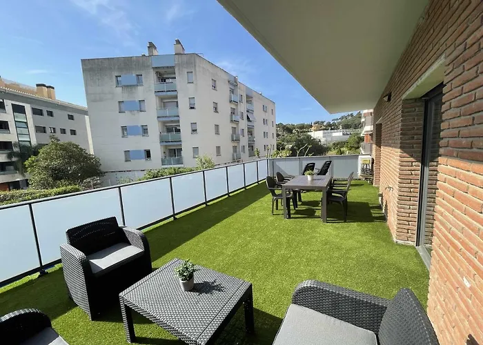 Solàrium Con Terraza A 5 Minutos De La Playa Appartamento